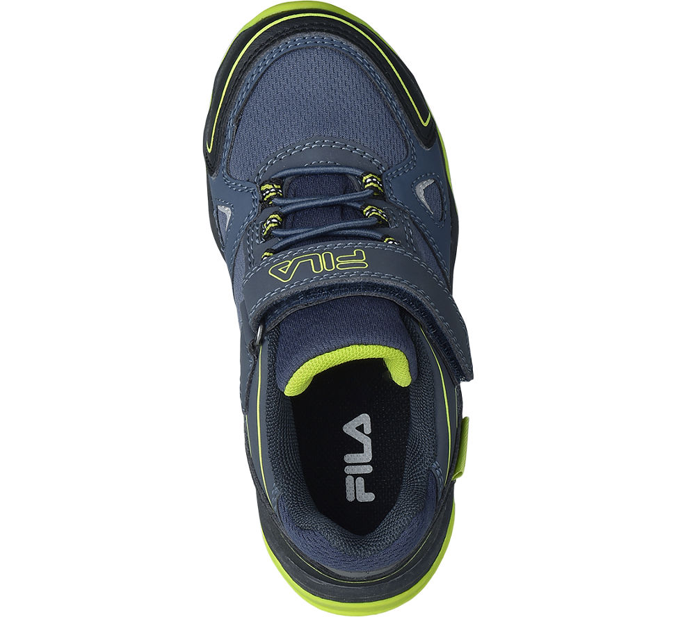 scarpe fila bambino verde